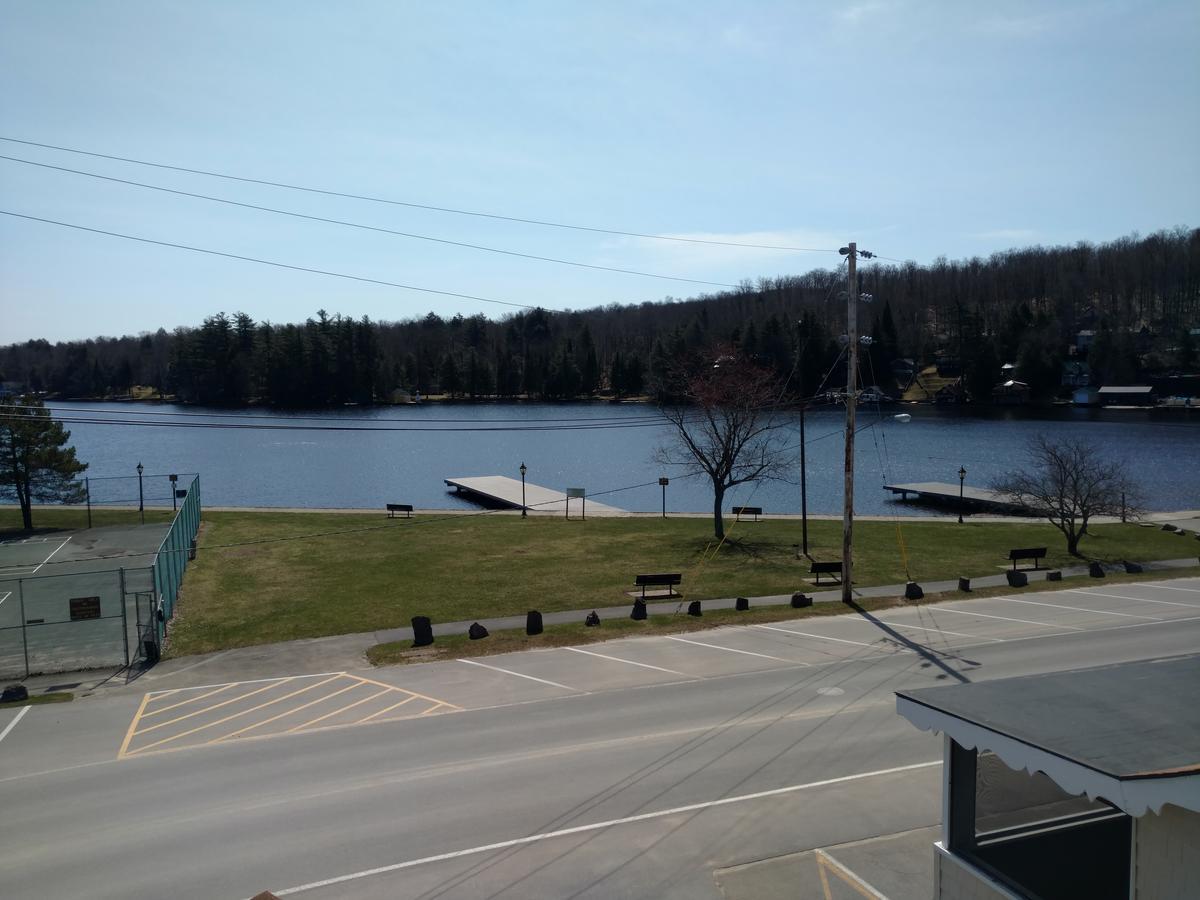 Clark'S Beach Motel Old Forge Bagian luar foto